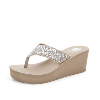 Yellowbox - Women's Enola Wedge Flip Flop Sandal
