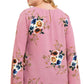 Entro - Floral Criss Cross Top