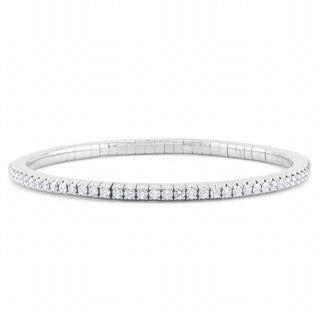 Diana M Jewels - Flexible 3.25cts Diamond Tennis Bracelet