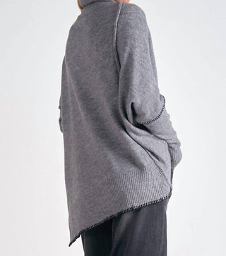 Elan - Suéter de gola alta baunilha