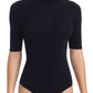 Commando - Ballet Short Sleeve Turtleneck Bodysuit