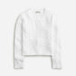 J.Crew - Cable-knit Cropped Sweater