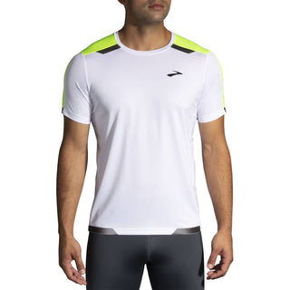 Brooks - CAMISA DE MANGA CURTA MASCULINA RUN VISÍVEL