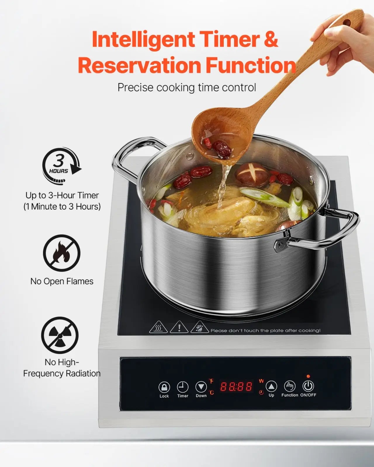 3500w Commercial Induction Cooktop Portable Burner