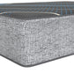 Tempagel by restonic 13' smooth top, plush mattress