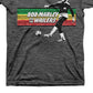 Bob Marley - Men's Soccer Rasta Stripe T-shirt