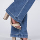 Risen - Misunderstood High-Rise Button Down Bootcut Denim Jeans