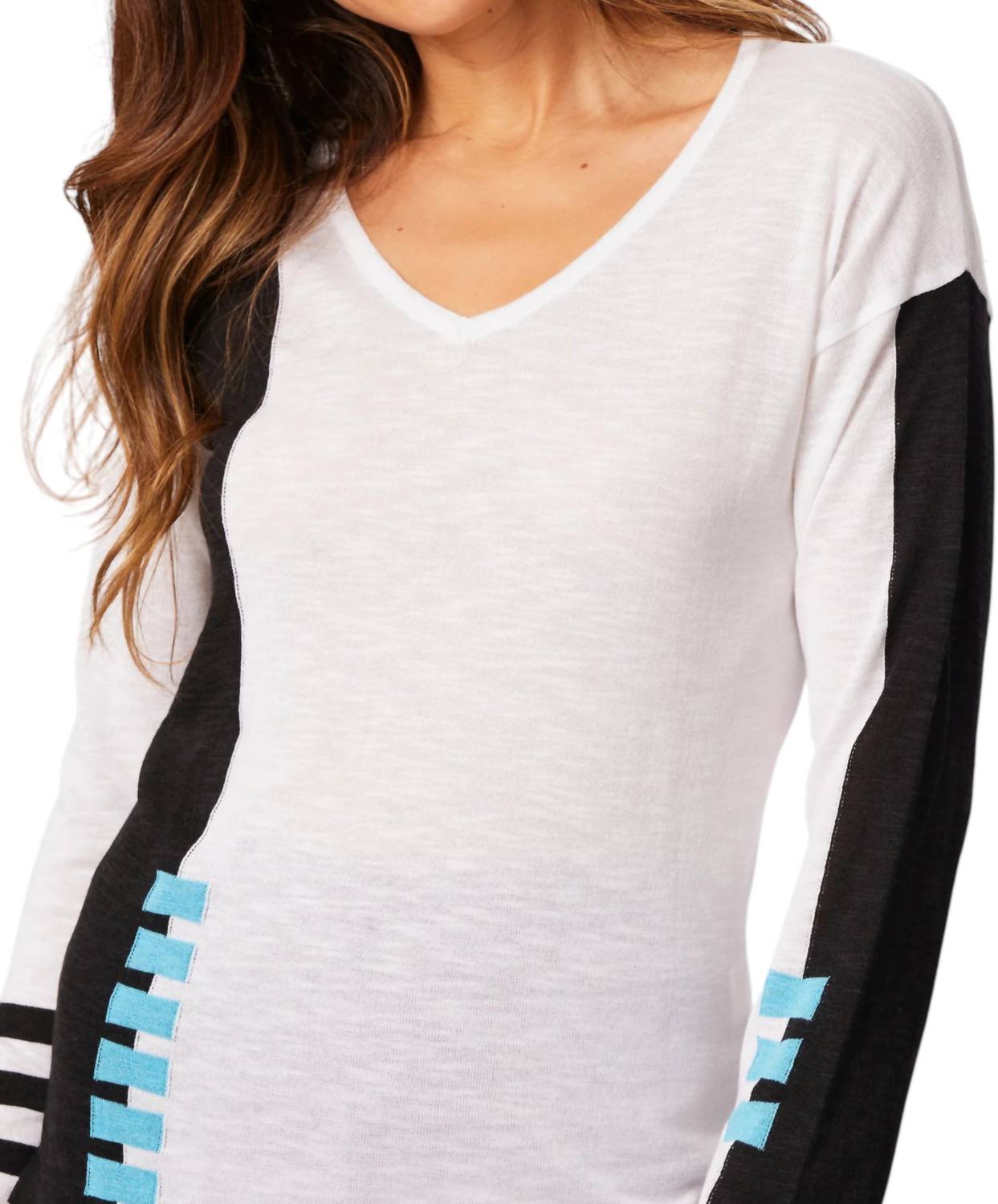 French Kyss - Piano V-Neck Top