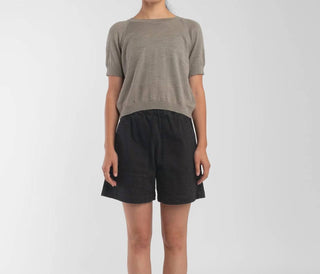 Micaela Greg - Raglan Short Sleeve Tee