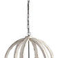 Chandelier, Hanging Light Fixture With Adjustable Chain For Kitchen, Bulb Not Included