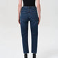 Agolde - Riley Long High Rise Stretch Straight Jean