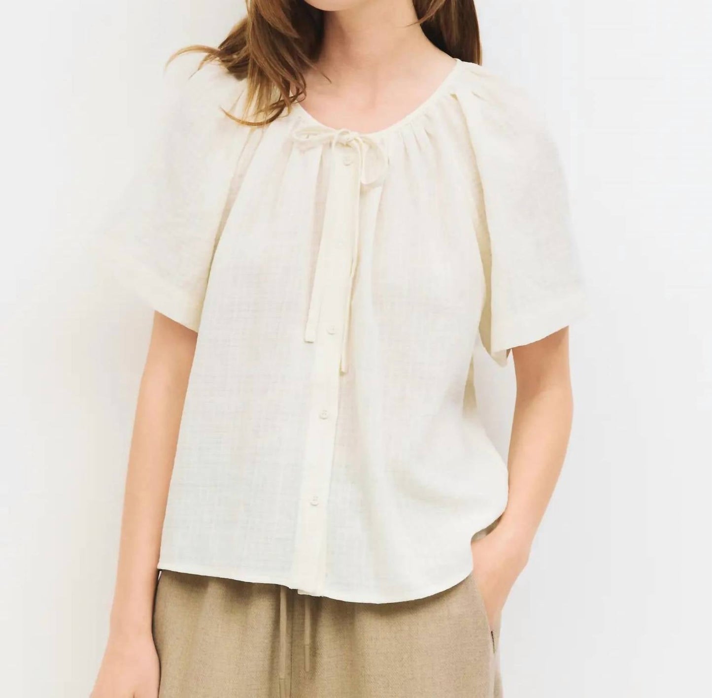 All : Row - Isabelle Button Down Blouse