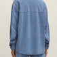 Z Supply - Reese Jersey Denim Button Up Shirt