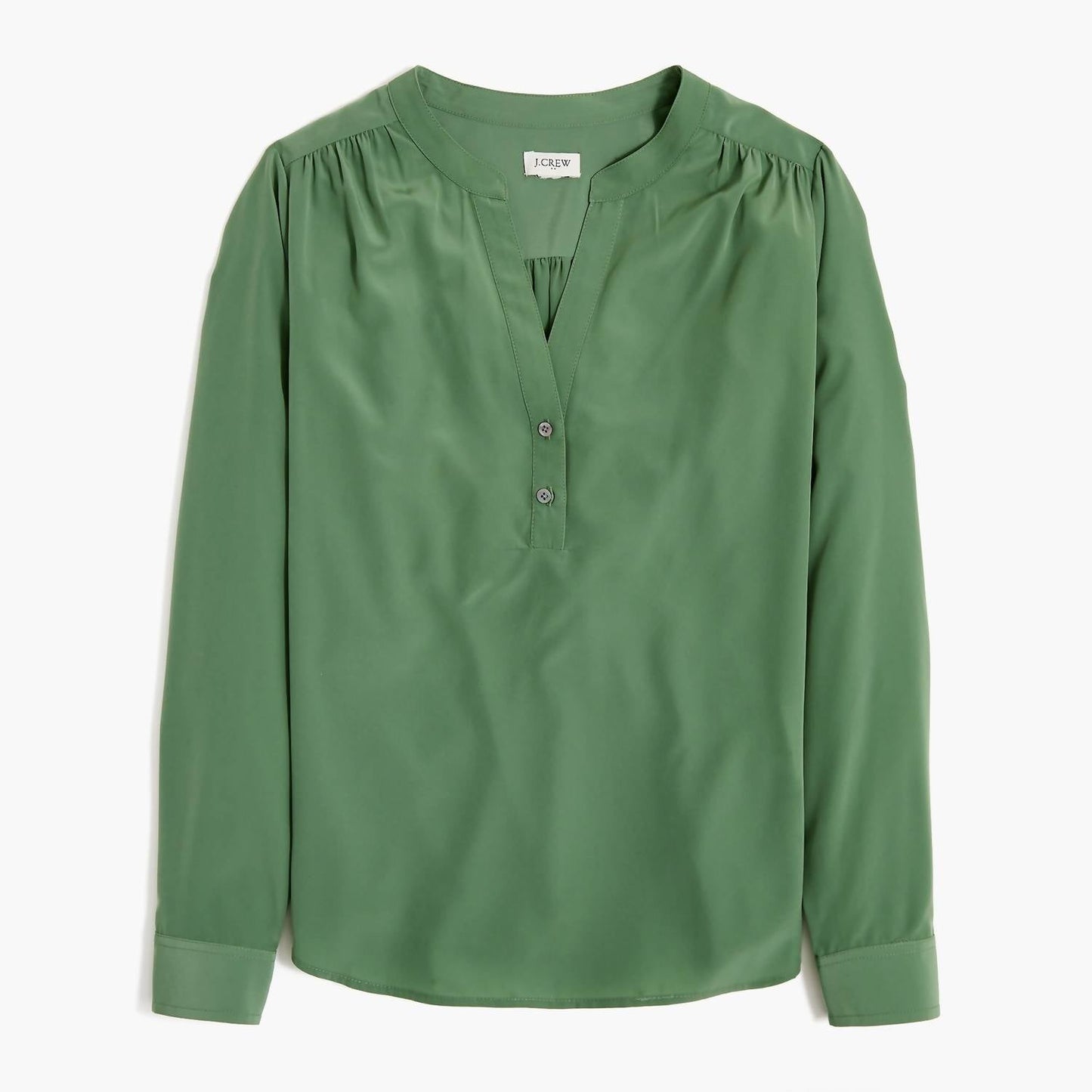 J.Crew - Women's Popover Placket Blouse