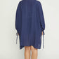 Entro - Crochet Trim Open Front Kimono