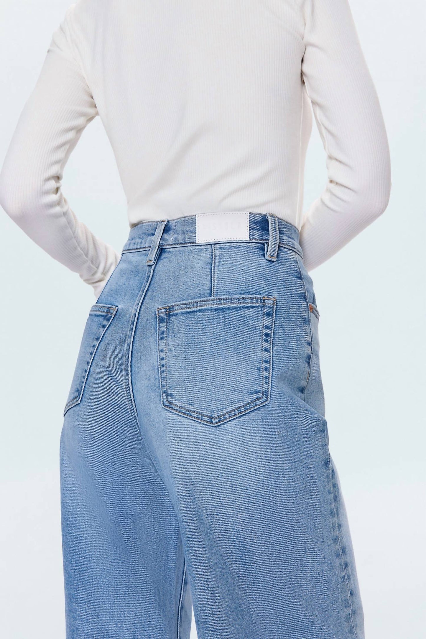 Pistola - Kyra High Rise Bowed Ankle Jeans