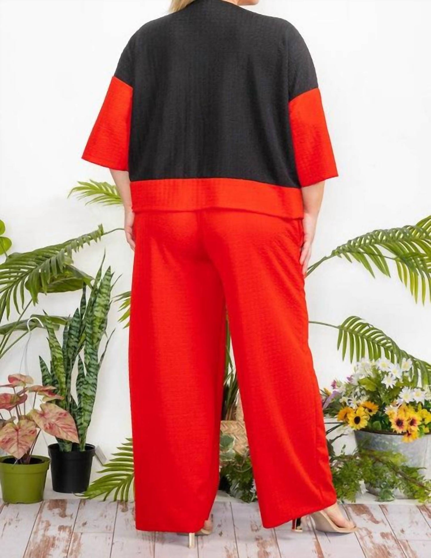 Karen T Design - Cozy Textured Two-piece Set
