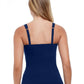 Profile By Gottex - E-Cup Scoop Neck Shirred Tankini Top