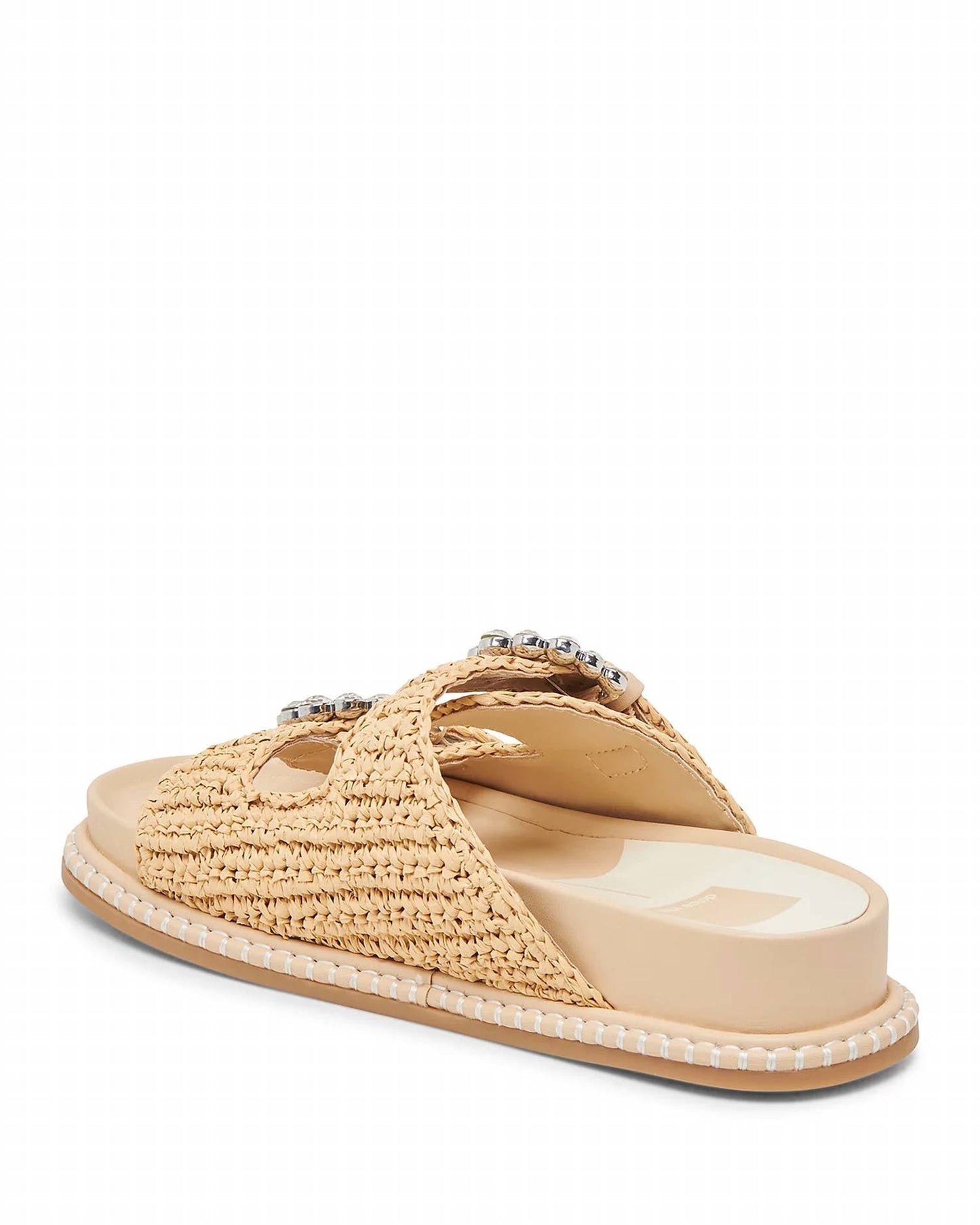 Dolce Vita - Women's Shauny Crystal Buckled Slide Sandals