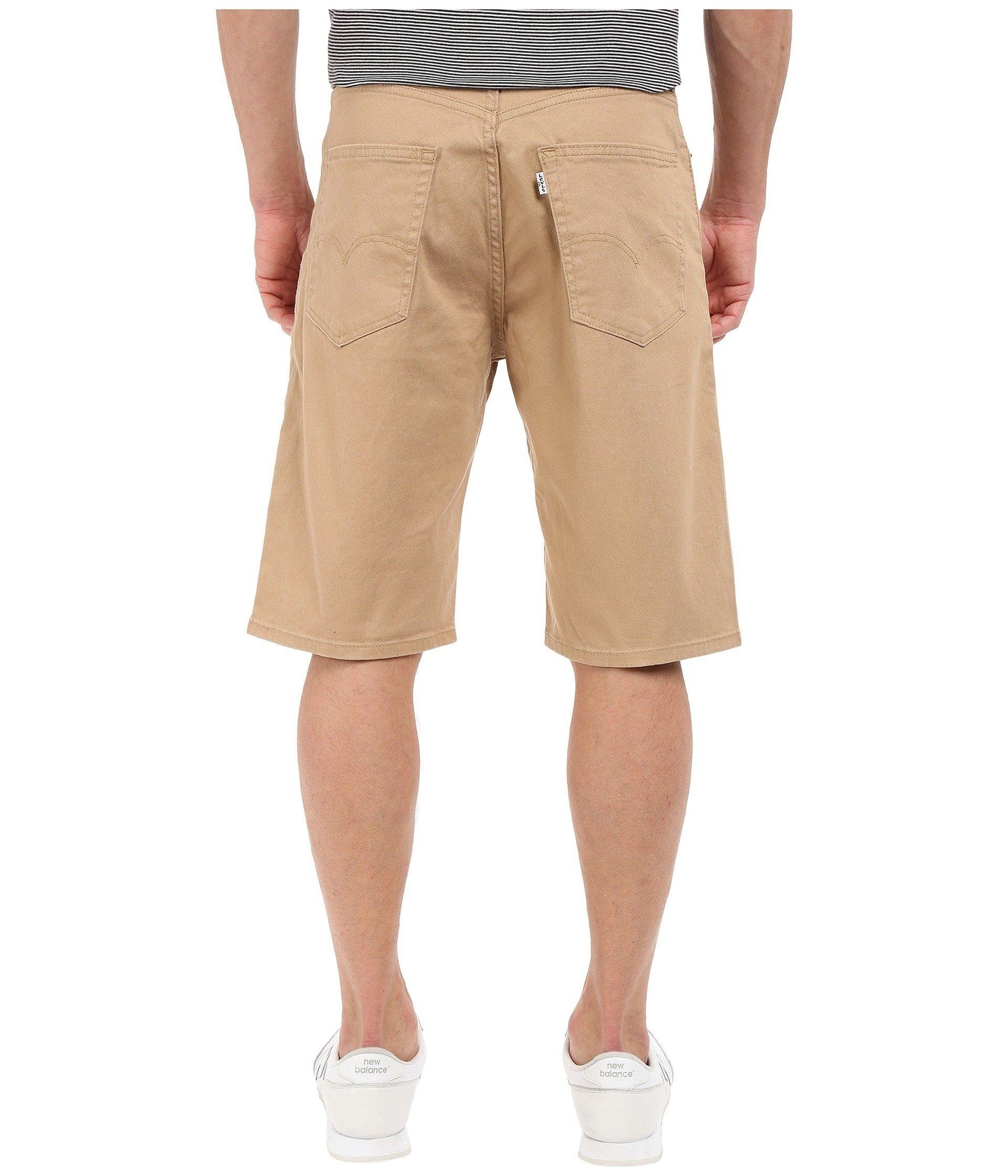 Calça Levi's 569 Loose Straight Short Bege Masculina Tamanho 32"