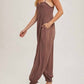 Bluivy - Isadora Smocked Button Front Jumpsuit