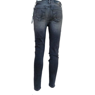 True Religion - Calça jeans skinny de cintura alta feminina