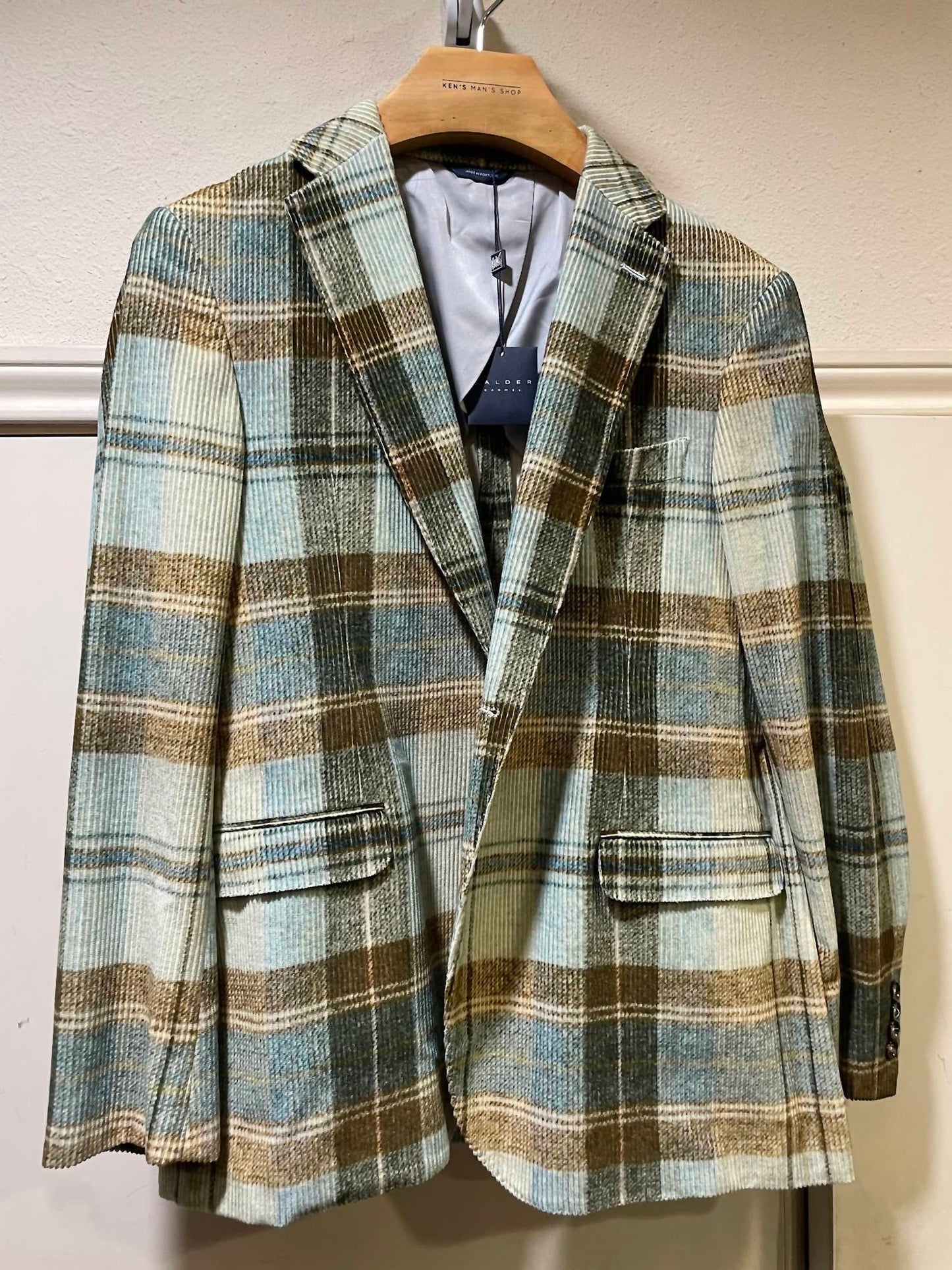 Calder Carmel - Men's Plaid Blazer