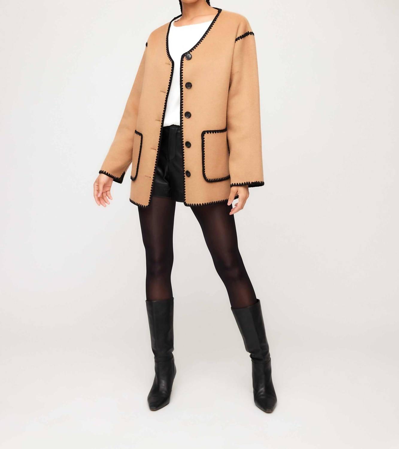 Fifteen Twenty - Nico V-neck Jacket