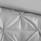 7 Piece Tufted Comforter Set Grey California King