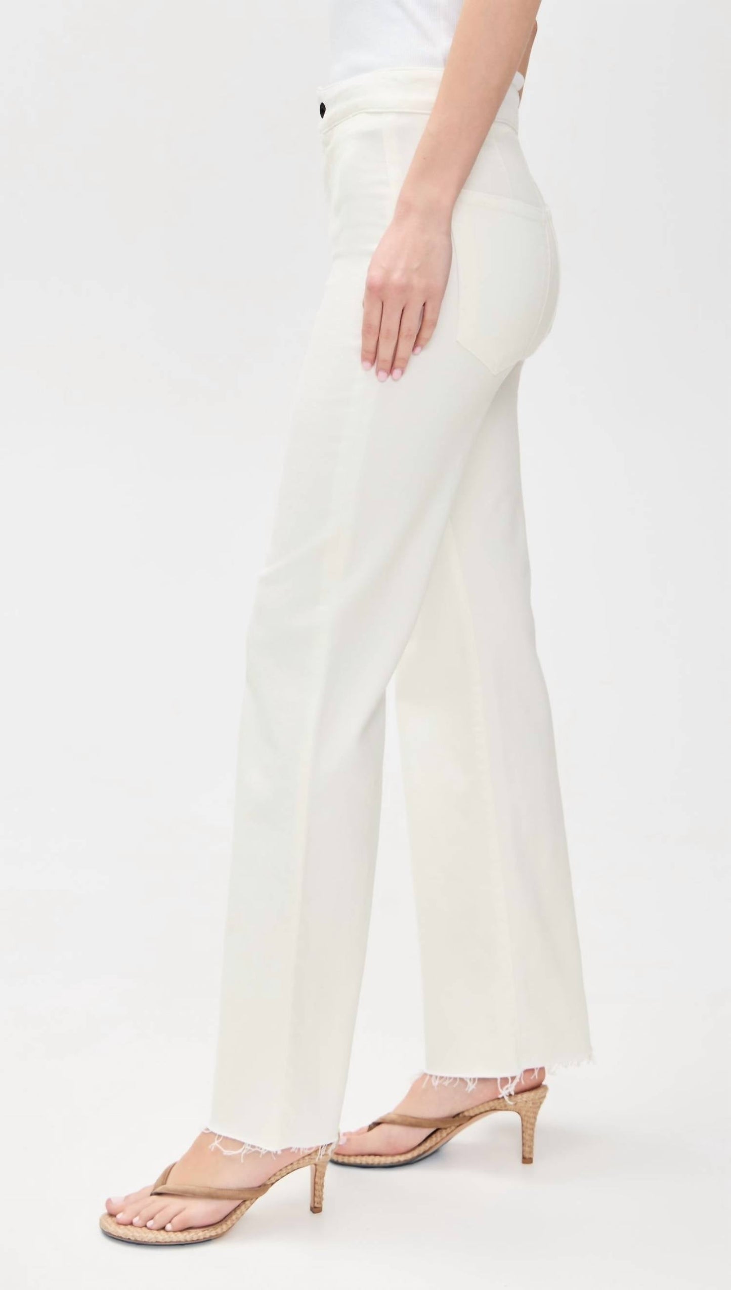 Askk Ny - Brighton Crop Denim Jeans