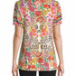 Johnny Was - WILD GARDEN PRINTED PUFF-SLEEVE FLARED T-SHIRT