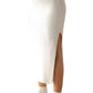 Joah Brown - Side Slit Midi Skirt