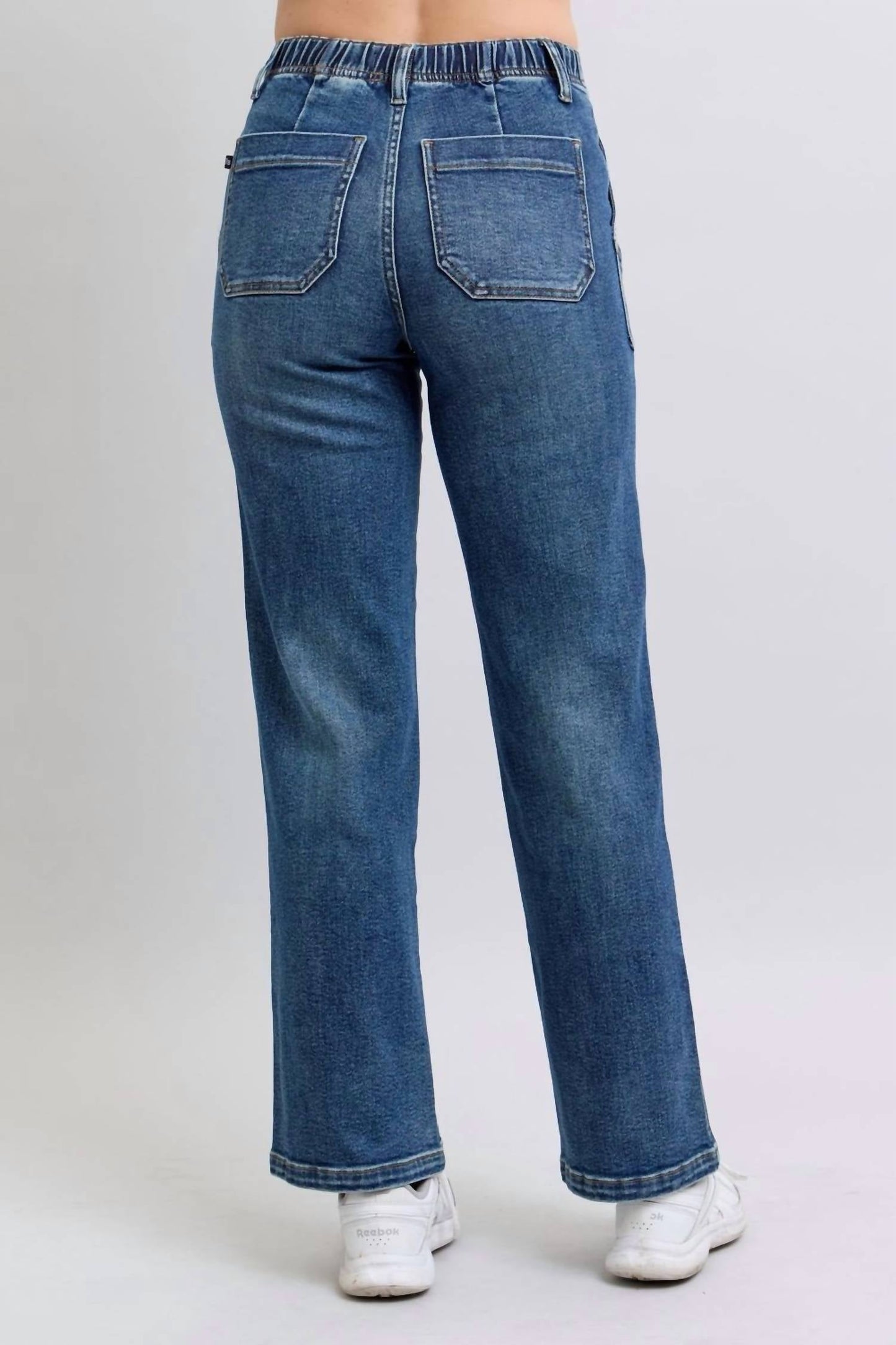 Judy Blue - Hi-rise Drawstring Waist Jeans