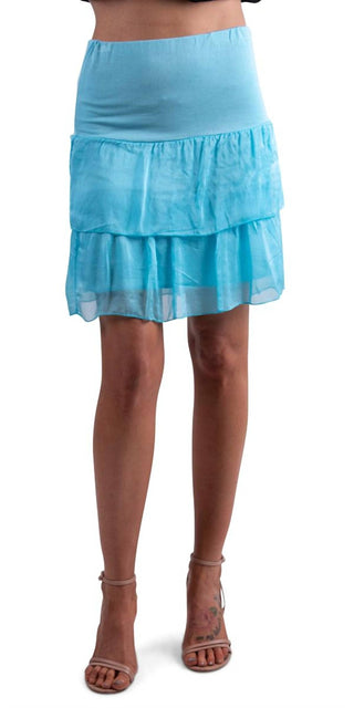 Gigi Moda - Aida Short Tiered Mini Skirt
