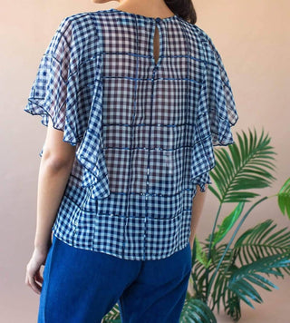 Eva Franco - Juniper Cape Sleeve Top