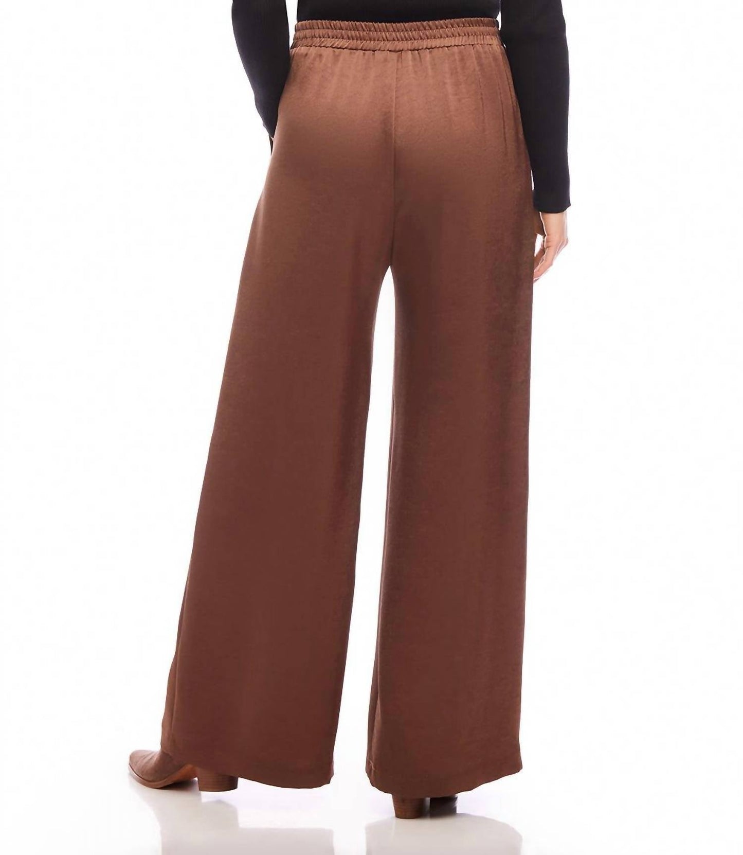 Karen Kane - Wide Leg Satin Pants