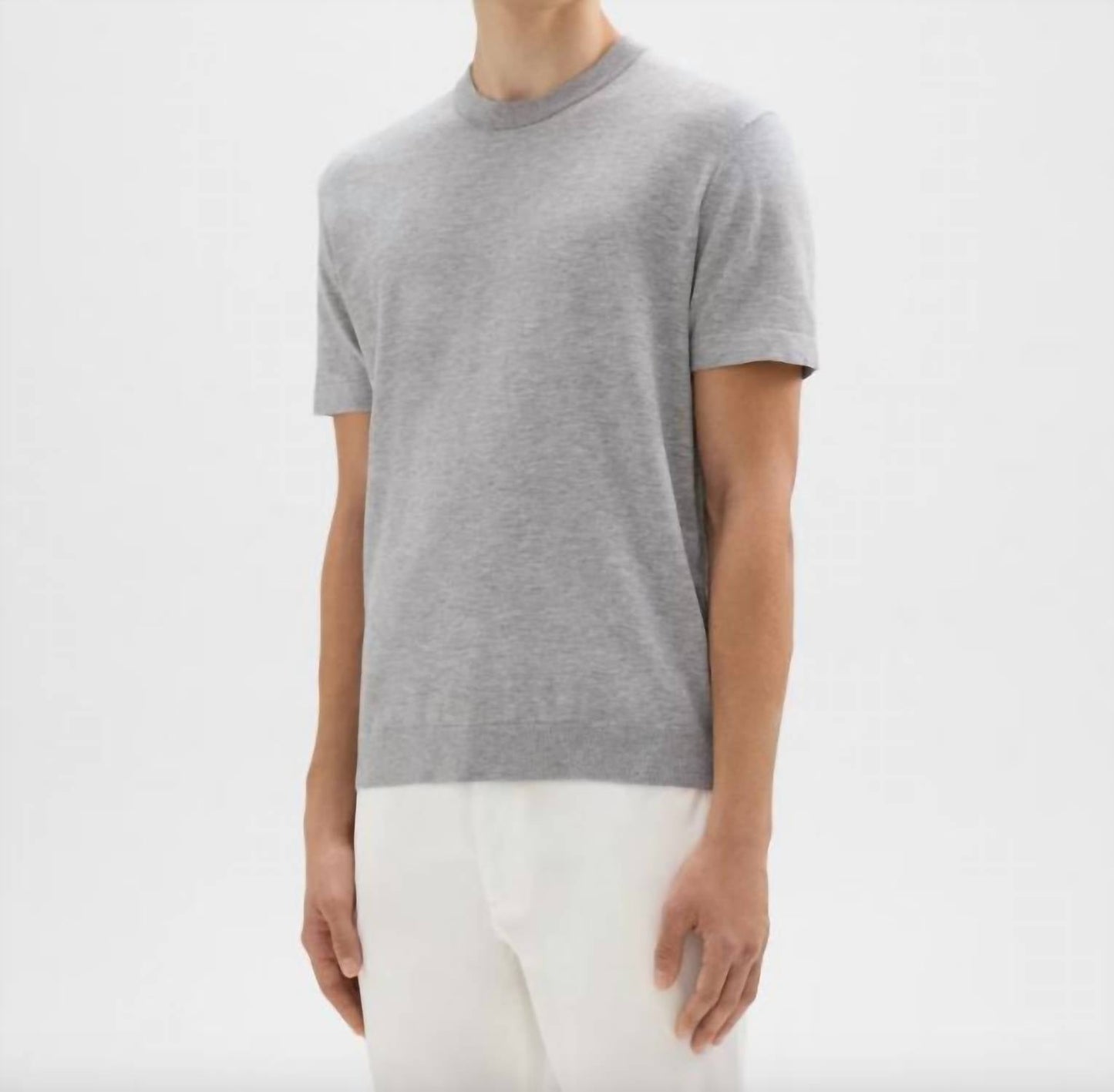 Theory - Sarior Short-Sleeve Sweater
