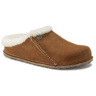 Birkenstock - Sandálias femininas Zermatt Premium Suede estreitas