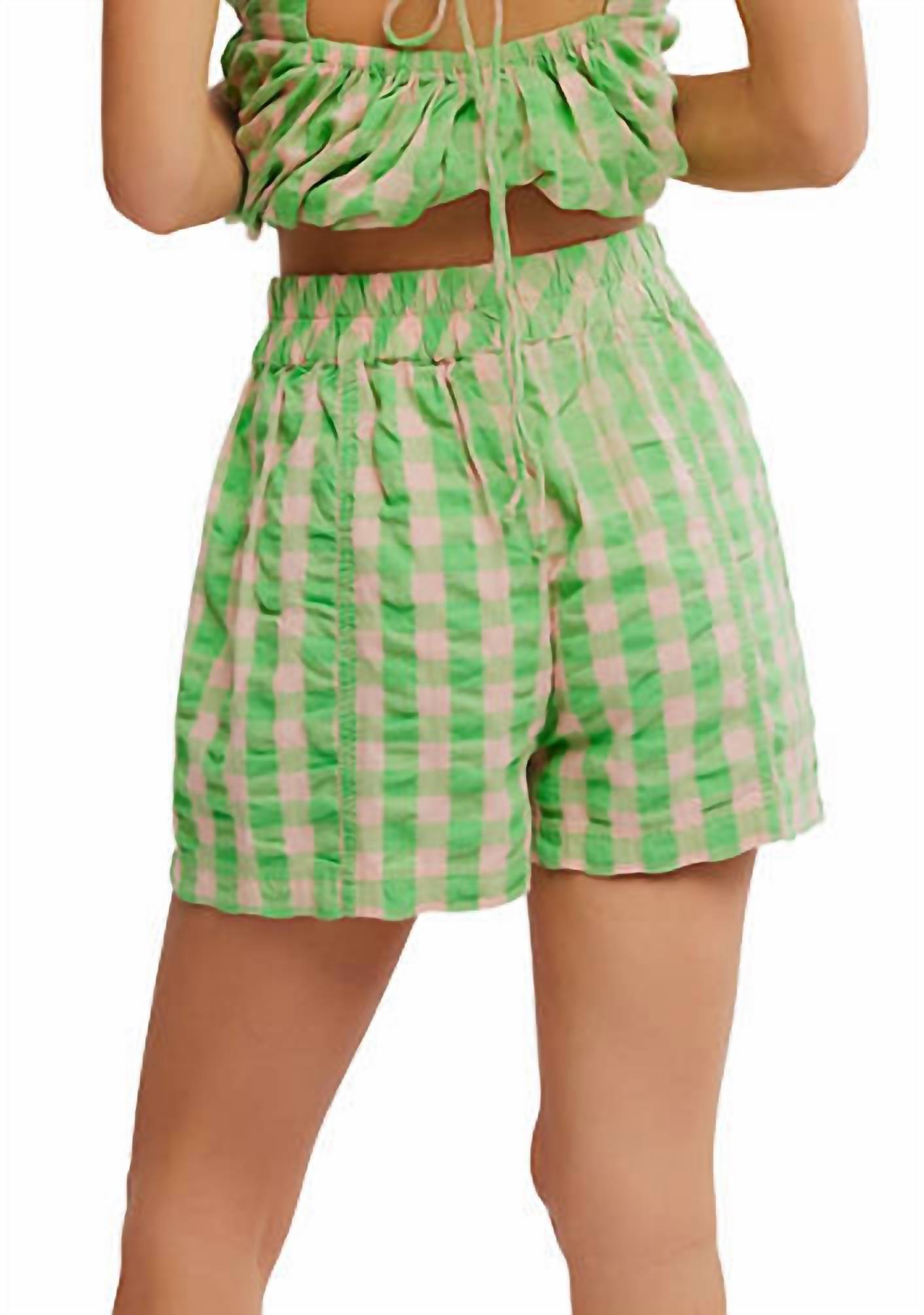 Free People - Get Free Seersucker Short