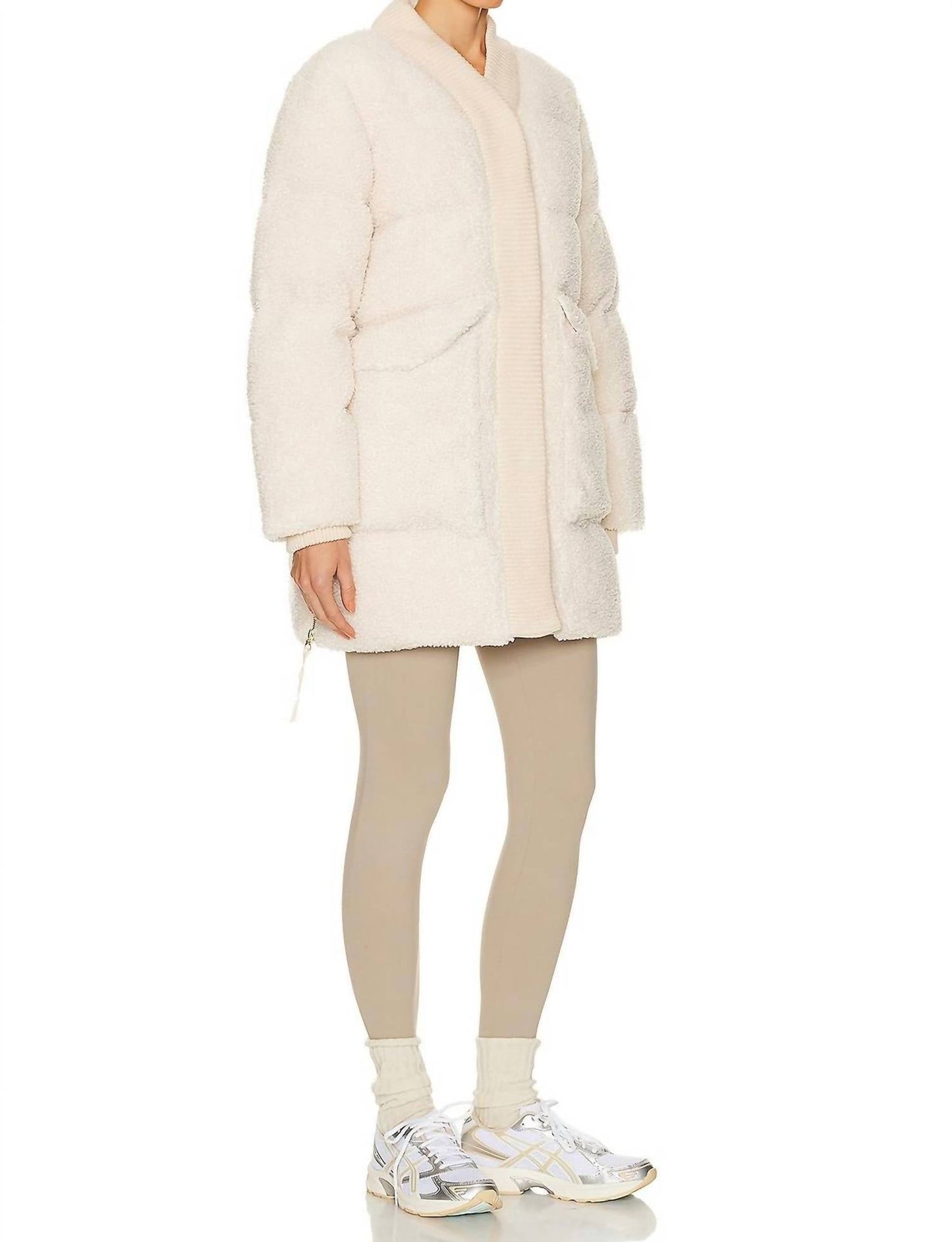 Varley - Wynn Sherpa Puffer Coat