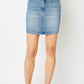 Judy Blue - Work It Tummy Control Denim Skirt