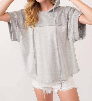 Ces Femme - Kara Raw Edge Hoodie