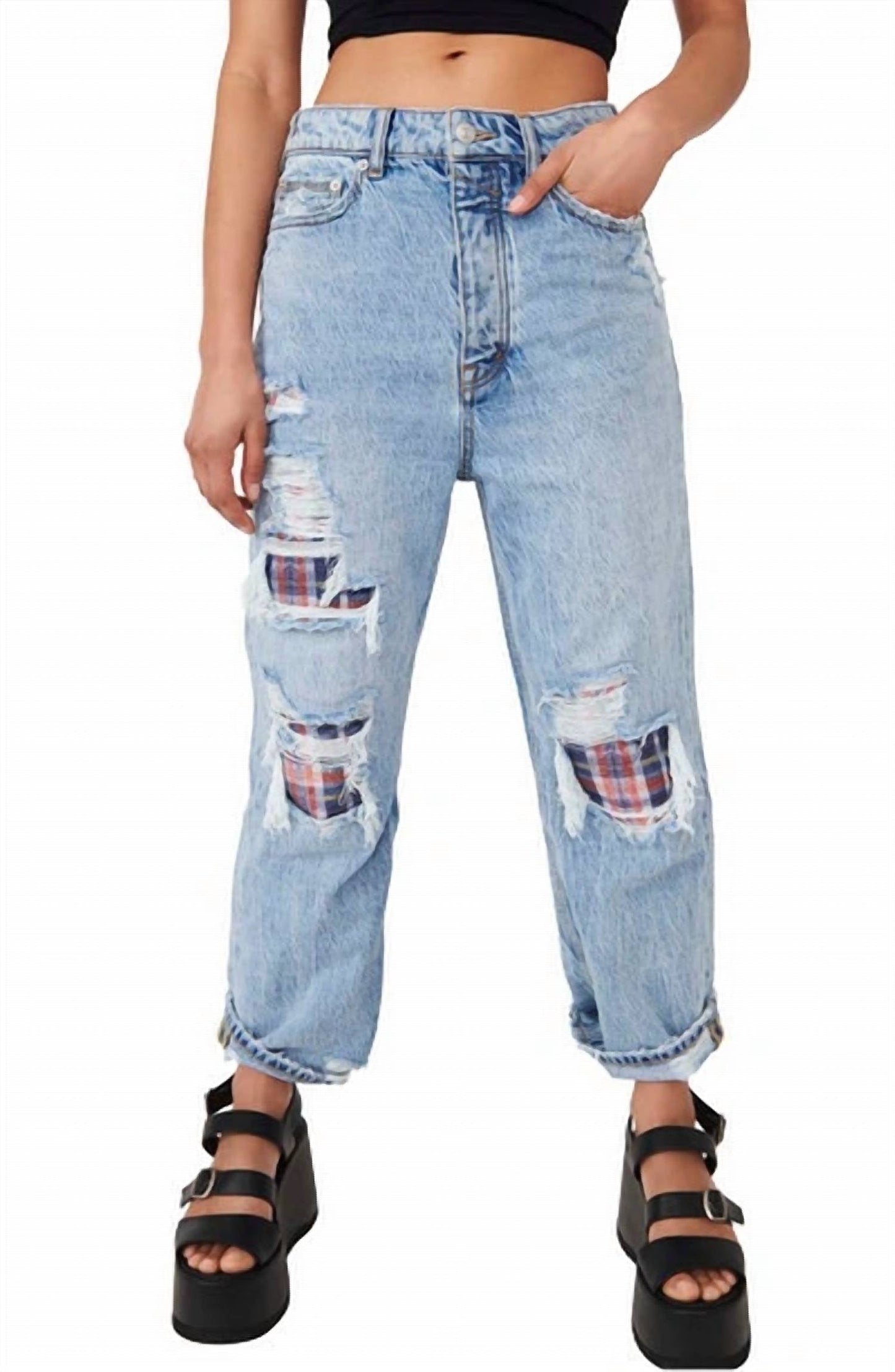 Free People - The 90's Boyfriend Jeans