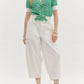 Entro - Julian Stripe Bow Front Knit Top