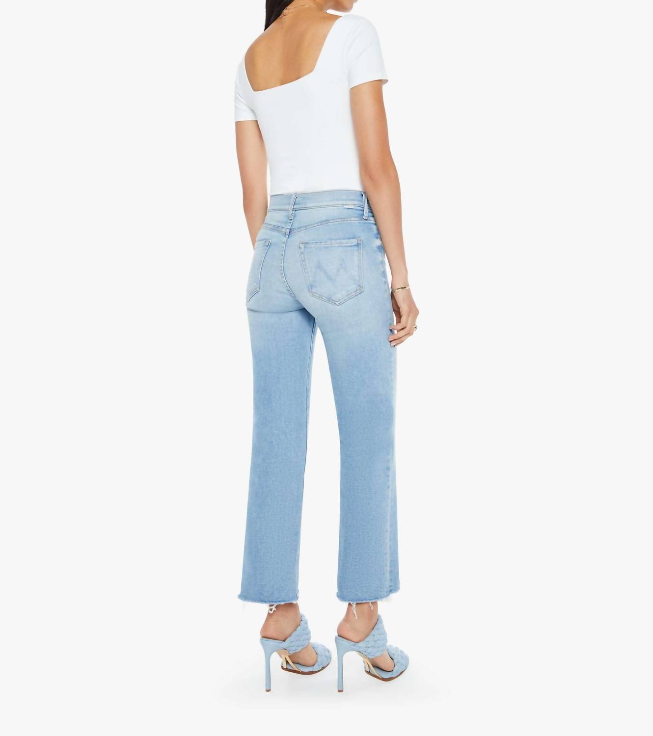 Mother - Kick It Ankle Fray Jean