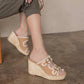 Oasis Society - The Rae Embroidered Espadrille Wedges