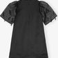Ganni - Fringed Organza Mini Dress