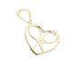 Love Love Tennis - Women's Heart Racket Pendant