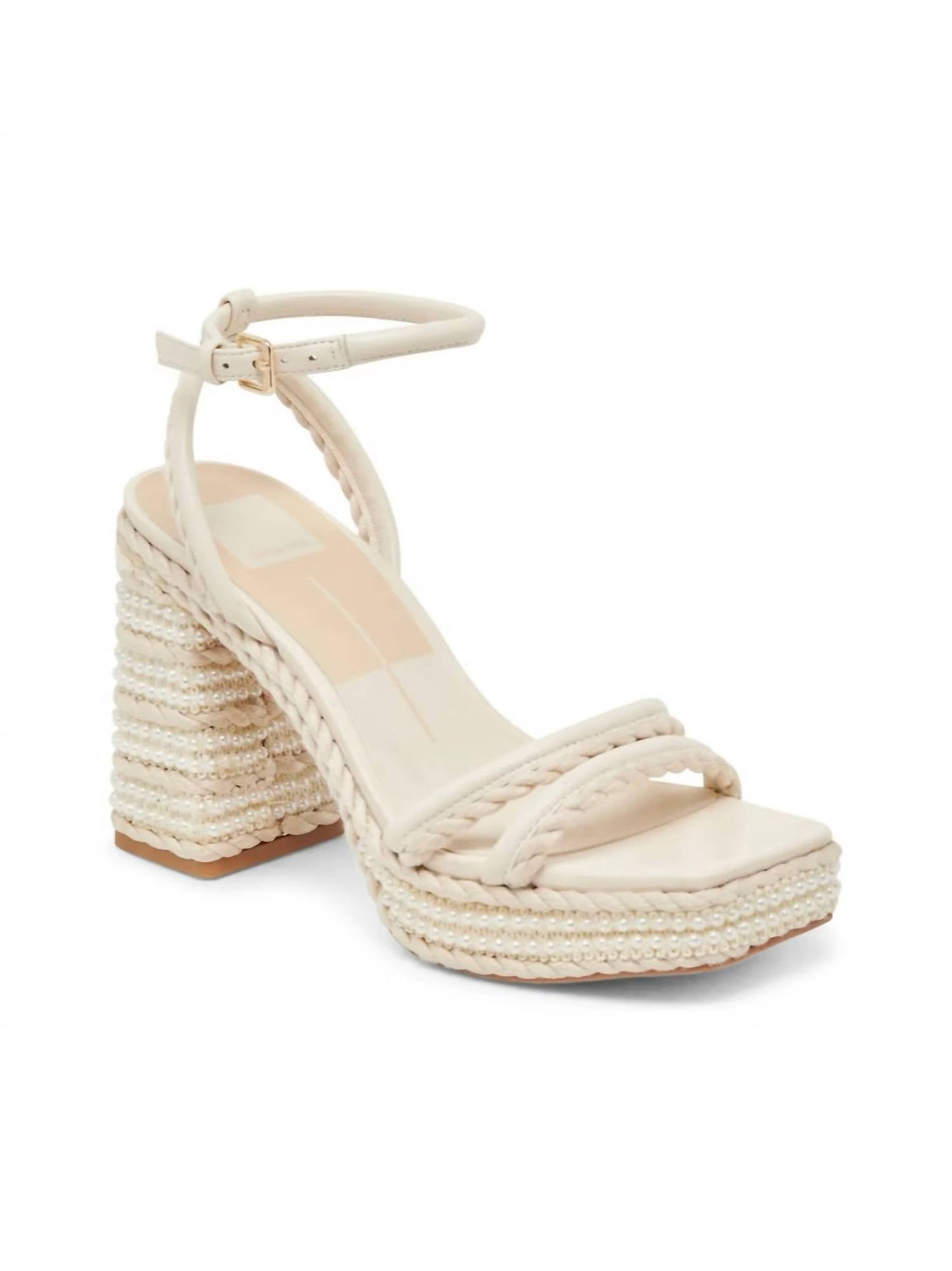 Dolce Vita - Women's Leather Agnes Pearl Heels