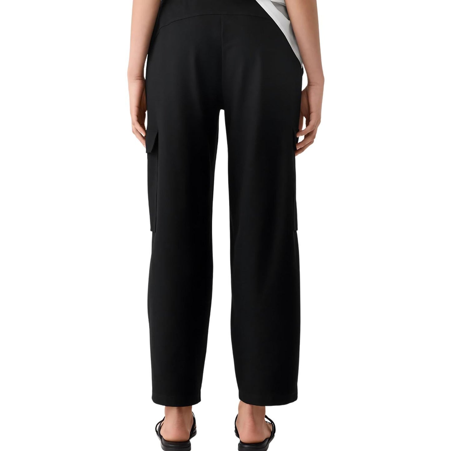 Eileen Fisher - Women's Ankle Lantern Cargo Pant